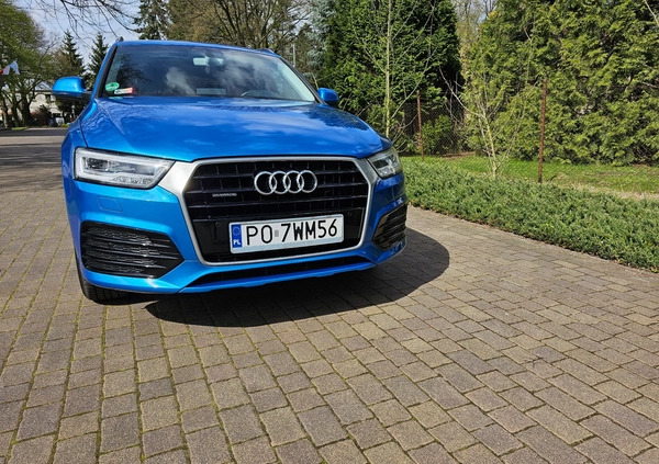 Audi Q3 cena 79950 przebieg: 125167, rok produkcji 2015 z Poznań małe 497